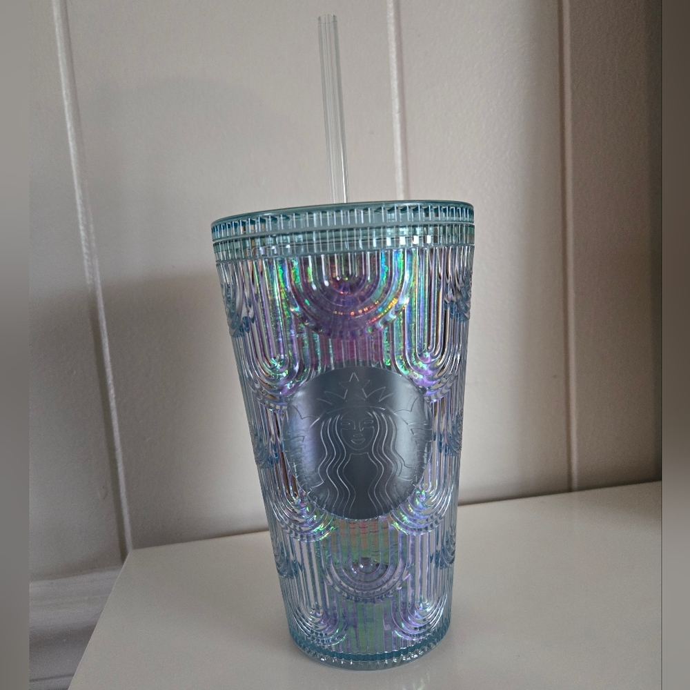 Starbucks Mermaid Iridescent Wave Tumbler